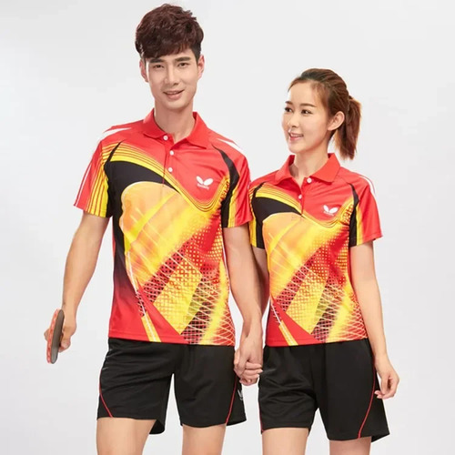 Hombre: Abrigo Amarillo - L - Nueva Ropa De Tenis De Mesa De