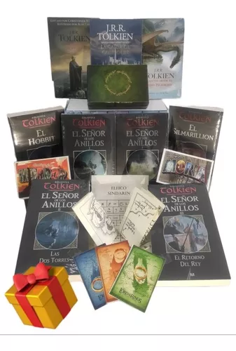 J.r.r Tolkien Colección 9 Libros El Señor De Los Anillos
