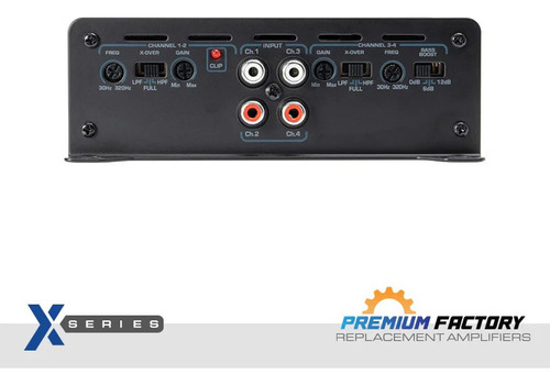 Amplificador 4 Canales Db Drive X-a4004 600w X Series