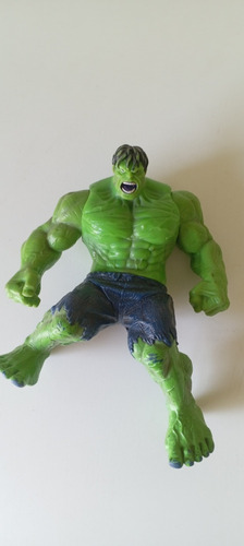 Hasbro 2007 Marvel Hulk Movie Power Punch Hulk Figure Blue P