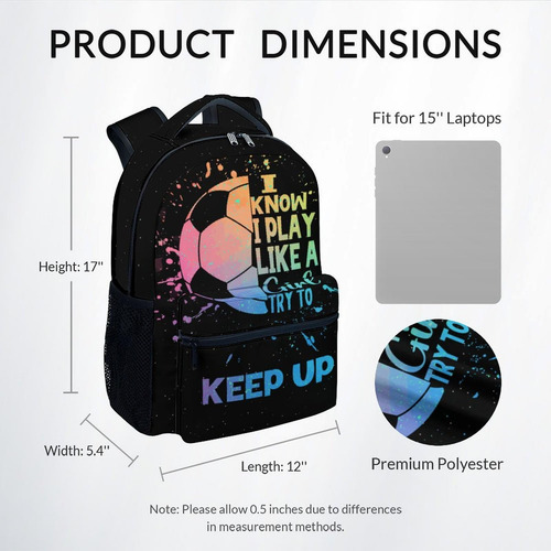 Mochila Infantil Unikitty Fútbol1-1 17 Pulgadas Escolar Color Diseño De La Tela