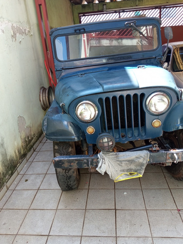 Jeep Willys 57 Tração E Reduzida, Motor Opala Gasolina