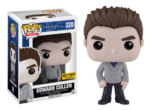 Funko Pop! #320 Edward Cullen Hot Topic Sin Etiqueta Detalle