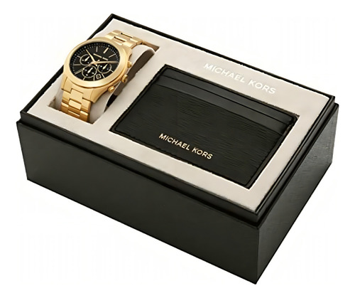 Reloj pulsera Michael Kors 736209 con correa de acero inoxidable color dorado