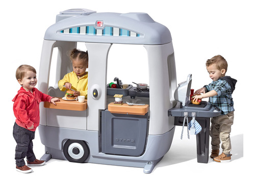 Step2 Adventure Camper Playhouse - Casa De Juegos Para Nios