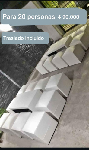 Alquiler De Livings Puff Gazebos, Luces Sonido Metegol