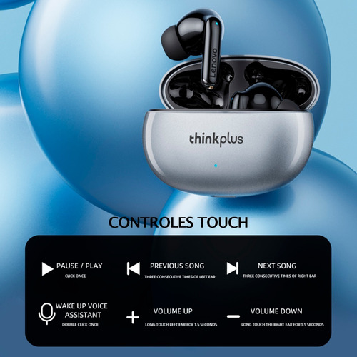Audifonos Bluetooth Lenovo Xt88 Negro - Avinari