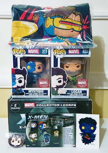 20 aniversario de Funko Box Marvel Collector Corps X-men - M