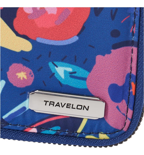 Cartera Con Cremallera Para Pasaporte Con Bloqueo Rfid Trave