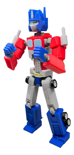 Transformers Dummy13 Optimus Prime 14cm De Altura