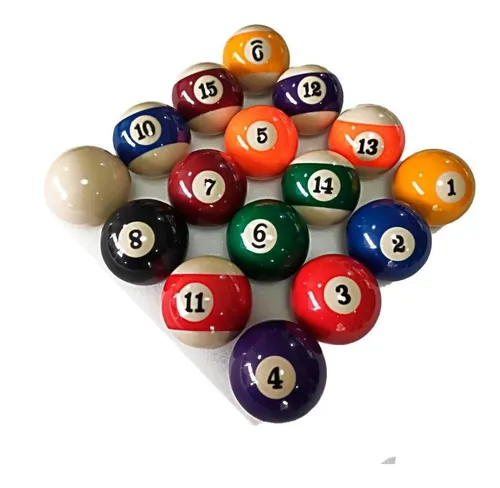 Set Juego Bolas De Billar Pool Buchacara X16 Unidades