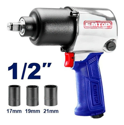 Pistola Impacto Neumatica Total Tools/3/4 /1600nm/9cfm/90psi - Capris  Colombia