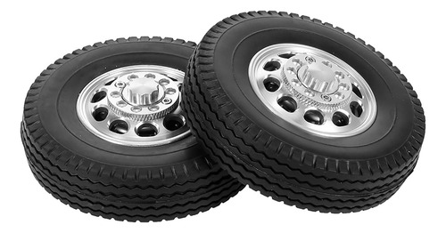 Pneus Rc 2 Peças De Caminhão Trator Rc 10 Aluminium 1/14 Cli