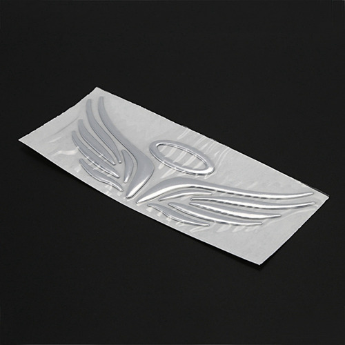 2 Adesivos 3d Com Logotipo Da Fada Do Anjo Para Carro,