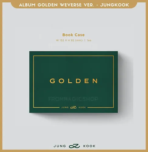 A Álbum Jungkook (bts) Golden Weverse Ver. Original | Parcelamento