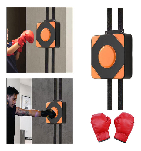 Saco De Boxeo De Pared, Almohadilla De Estilo Cuadrado A