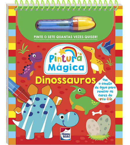 Libro Pintura Magica: Dinossauros De Curious Universe Uk Ltd