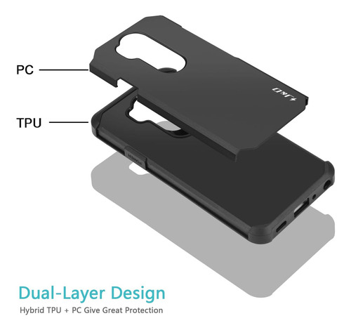 J&d Estuche Compatible Para LG G7 Thinq, LG G7, Parachoques