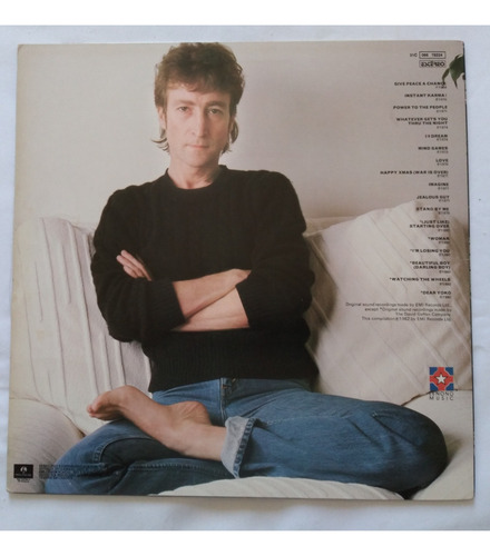 Lp Vinil John Lennon The Collection 1982 Nacional Encarte (Usado)