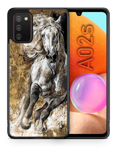 Funda Galaxy A02s Caballo Tpu Uso Rudo