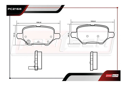 Balatas Trax 2018-2019 1.8 Trasero Gas Ceramicas