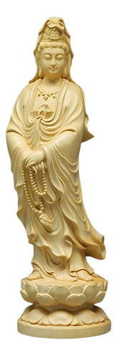 Estatua De Guanyin Tallada A Mano, Estatua De Buda Feng Shui