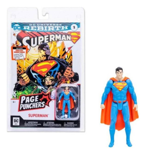 Figura Colección Superman Más Libro Cómics Original Inglés 