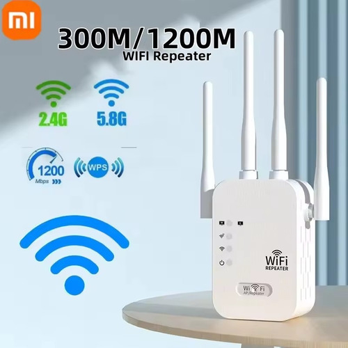 Extensor De Señal Wifi Amplificador Wifi Repetidor 1200mbps