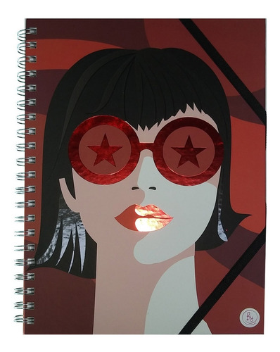 Cuaderno Ry Univers. T/d Cool Love Big Face 20x28 Cm 100h 