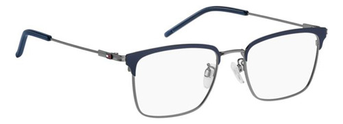 Lentes Tommy Hilfiger Th2164/f Colores Oftalmico Color R80 Matte Dark Ruthenium