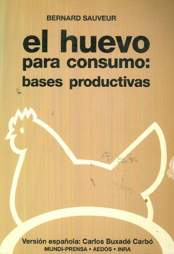 Libro El Huevo Para Consumo De Bernard Sauver