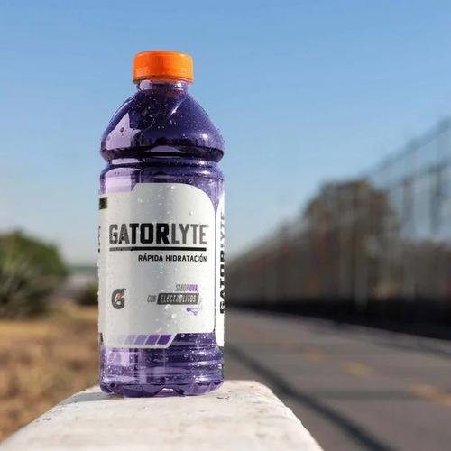 Bebida 6 Pack De Gatorlyte 20oz Sabor Uva