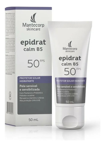 Protetor Solar Epidrat Calm B5 Fps 50 50ml Creme