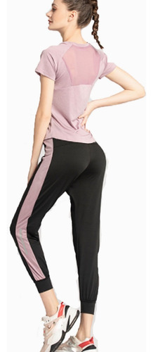 Pantalones Deportivos Elastizados Transpirables For Mujer