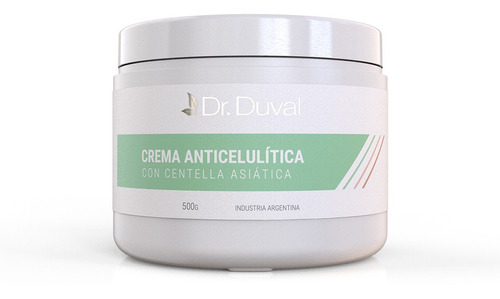 Crema Anticelulítica Con Centella Asiática X500 Gr Duval