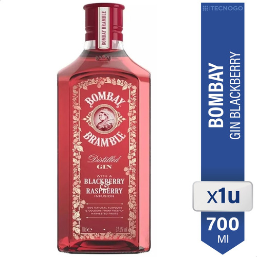 Gin Bombay Bramble Raspberry Blackberry 700ml - 01 Almacen