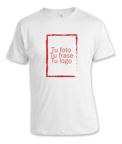 Remera Adulto - Pedí La Tuya - Personalizada - Sublimada