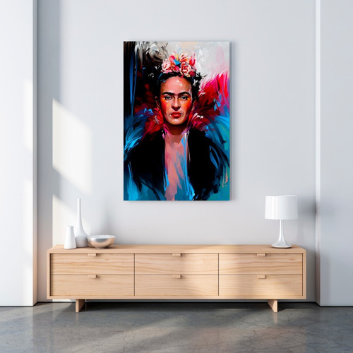   Frida Kahlo-retrato-resolución 4k/uhd60x95