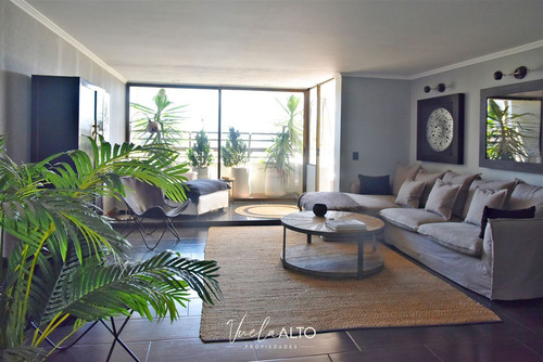 Depto. En Venta 5 Dorm. / Gran Terraza / 4 Estacionamientos