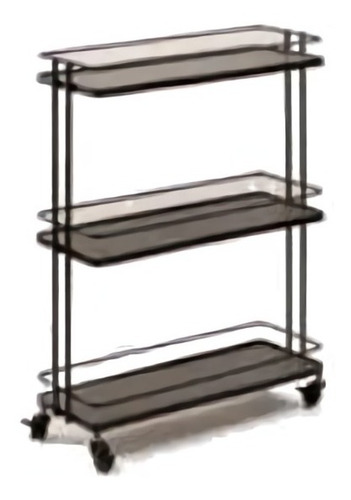 Imagen 1 de 5 de Carretilla Negra Këssa Muebles