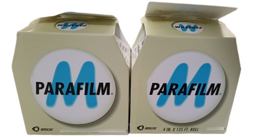 Parafilm Medida 10 Cm  X 38 Metros C/u (2 Pzas Total 76 Mts)