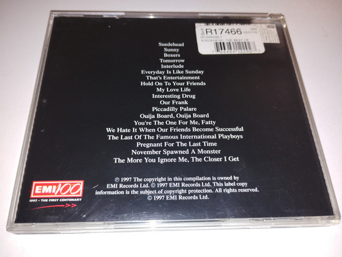 Morrissey - The Best Of Suedehead Cd Emi 1997 Importado Estándar (Usado)