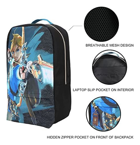 The Legend Of Zelda Breath Of The Wild Champion Link Mochila