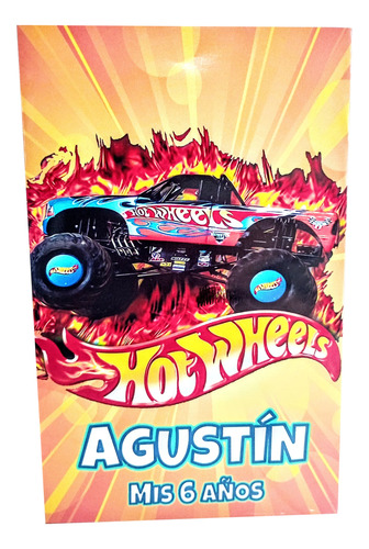 Souvenir Bolsitas Personalizadas Hot Wheels X45u