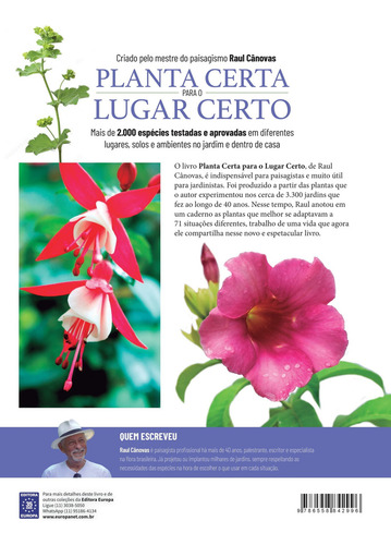 Planta Certa Para O Lugar Certo - Edição Ouro (capa Dura)