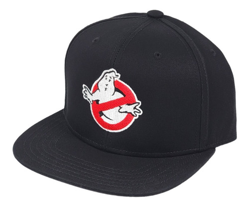 Gorra Plana Bordada Cazafantasmas Ghostbuster 