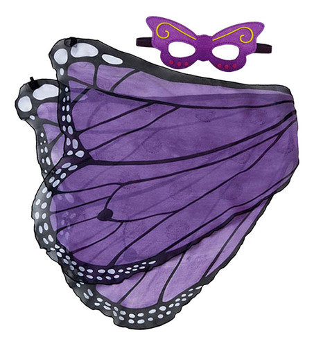 Disfraz De Ala De Hada Mariposa Vestido De Lujo Querubín