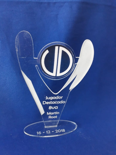 Trofeo Acrilico Souvenir Cumple Torneo 