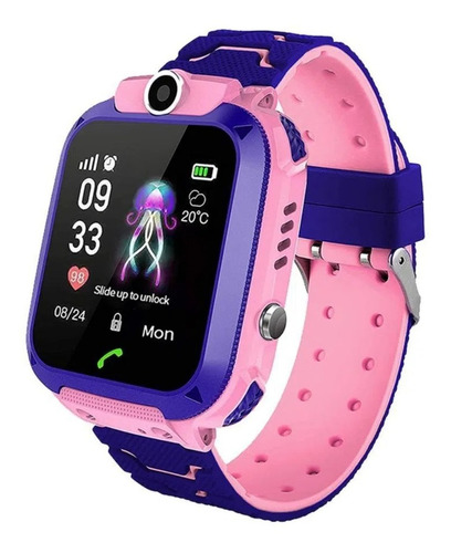 X2 Reloj Smartwatch Kids Niños Gps Llamada S.o.s Camara