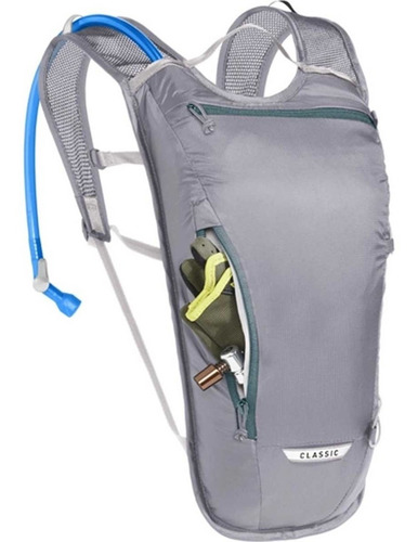 Imagem 4 de 7 de Mochila De Hidratacao Camelbak Classic Light 2 Litros Cinza